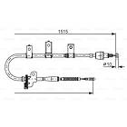Bosch Vajer, parkeringsbroms 1 987 482 097