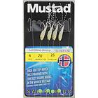 Mustad Rig Häckla 4 Stl Luminous Shrimp