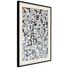 Artgeist Poster Affisch Numerology [Poster] 30x45 A3-DRBPRP0864m_cr_pp