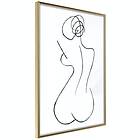 Artgeist Poster Affisch Female Shapes [Poster] 20x30 A3-DRBPRP0461s_zr