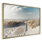 Artgeist Poster Affisch Abandoned Beach [Poster] 60x40 A3-DRBPRP0121l_zr