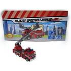 HiPo Fire truck playing and lighting 14cm HKG079