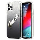 Guess GUHCP12MPCUGLSBK Glitter iPhone Gradient 12/12 Script Pro