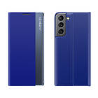 Samsung New Sleep Case for Galaxy S23+ cover with flip stand blue