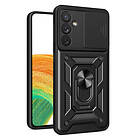 Samsung Hybrid Armor Camshield case for Galaxy A34 5G armored with camera cover black