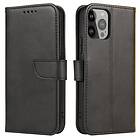 Motorola Magnet Case for E32 cover with flip wallet stand black