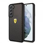 Ferrari Samsung On Galaxy Track S22 Real Carbon Svart FEHCS22SFCAK S901