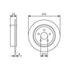 Bosch Bromsskiva 0 986 479 A79