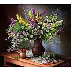 Still Life With Wildflowers And Berries Poster