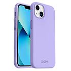 SiGN Liquid Silicone Case iPhone 14 Lavender