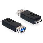 DeLock USB A - USB Micro-B 3.0 F-M Adapter