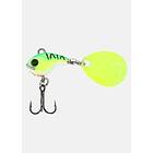 Spin DropBite Tungsten Tail Jig 2cm 13g Chartreuse Ice