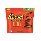 Reeses Peanut Butter Cups Thins Milk Chocolate 209g