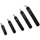 Westin Add-It Tungsten Dropshot Weights Matte Black 3.5g 5-pack