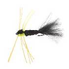 Uniqe Flies Montana Rubber leg Black/Yellow Daiichi 2421 #6