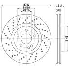 Hella Bromsskiva PAGID 8DD 355 120-351