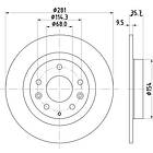 Hella Bromsskiva PAGID 8DD 355 126-711