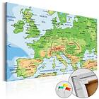 Arkiio Anslagstavla Europe [Cork Map] 60x40 A3-Pinnwand093