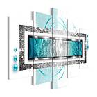 Arkiio Tavla Turquoise Blizzard Wide 225x100