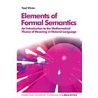 Yoad Winter: Elements of Formal Semantics