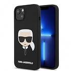 Karl Lagerfeld iPhone 13 Mini Silicone KLHCP13SSLKHBK