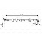 Bosch Bromsslang 1 987 481 088