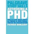 Patrick Dunleavy: Authoring a PhD