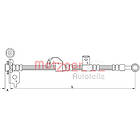 Metzger Bromsslang 4110840