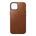 Nomad Modern iPhone 14 Leather Case Tan