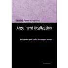 Argument Realization