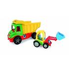 Wader Truck with a bulldozer