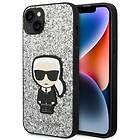 Karl Lagerfeld KLHCP14MGFKPG iPhone 14 Plus Glitter Flakes Ikonik