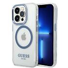 Guess iPhone 14 Pro Metal Outline Magsafe GUHMP14LHTRMB