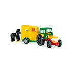 Wader Tractor with a horse trailer