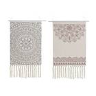 DKD Home Decor Väggdekoration Bomull Standard Boho (50 x 1 70 cm) (2 antal)