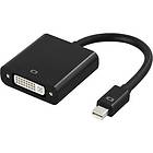 Deltaco DVI-D Single Link - DisplayPort Mini F-M Adapter 0.05m