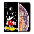 Huawei Apple Mickey Mouse #11 iPhone P Smart Xs 2019 Max cover Black Svart