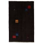 Arkiio Persisk Matta Gabbeh Shiraz Ull Mörkbrun 115x185 Handknuten 751087