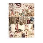 Arkiio Persisk Patchworkmatta Ull/Garn Tabriz 168x222 Handknuten 750871