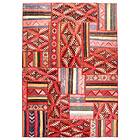 Arkiio Persisk Patchworkmatta Flerfärgad 162x234cm