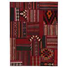 Arkiio Persisk Patchworkmatta Kelim Shiraz/Azerbajdzjan Flerfärgad 157x204cm