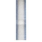 Pierre Cardin Wiltonmatta Diamond 2079A 80x300 Matta Hvit/Blå 670272