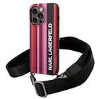 Karl Lagerfeld KLHCP14LSTSTP iPhone 14 Pro Color Stripes Strap