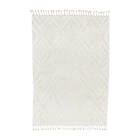 Vind Ullmatta Dahlia Wool 300*200- -Rectangular-White 15720-557