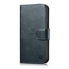 iCarer oil Wax wallet Case iPhone 14 flip Anti-RFID IN1