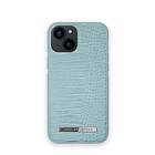 Ideal Atelier Case iPhone 13 Mini Soft Blue Croco