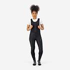 Rogelli Cykelbyxor Dam Bibtight Deep Winter Black Svart L
