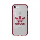 Adidas iPhone 7/8/SE 2020 OR Clear Case Entry FW17 Burgundy