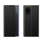 Samsung Nytt A-One Brand Galaxy Case-fodral A73 med stativfunktion Fodral Sleep för Flip svart