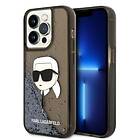 Karl Lagerfeld iPhone 14 Pro Max Glitter Head KLHCP14XLNKHCK